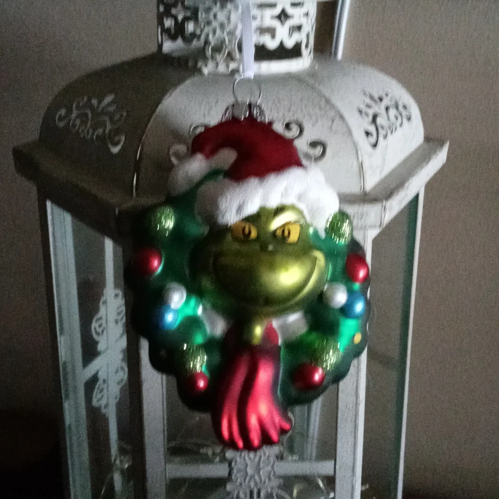 Grinch Christmas Ornament
